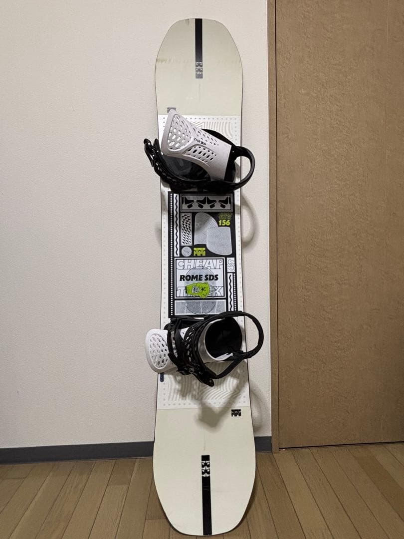 ROME　SDS CHEAP TRICK　156cm ビンディング flux