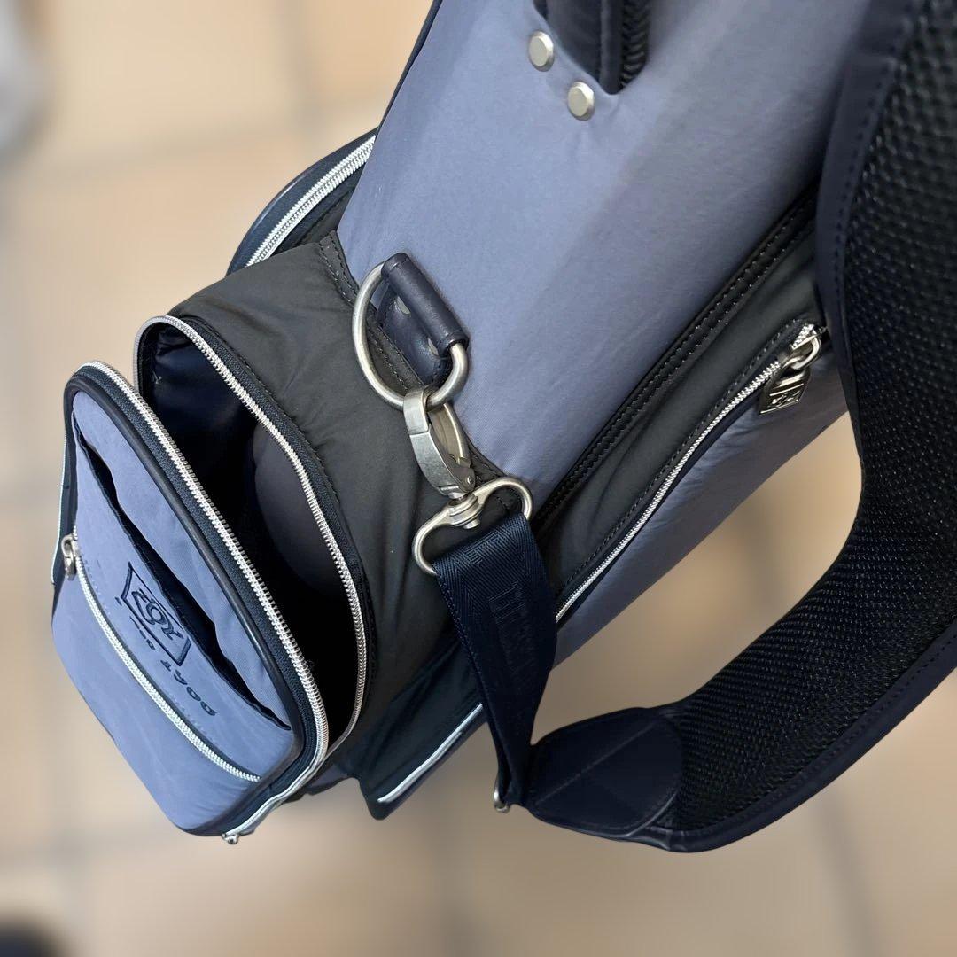 ZOYゾーイ スタンド型キャディバッグ 9.5型 軽量タイプ ブルー系