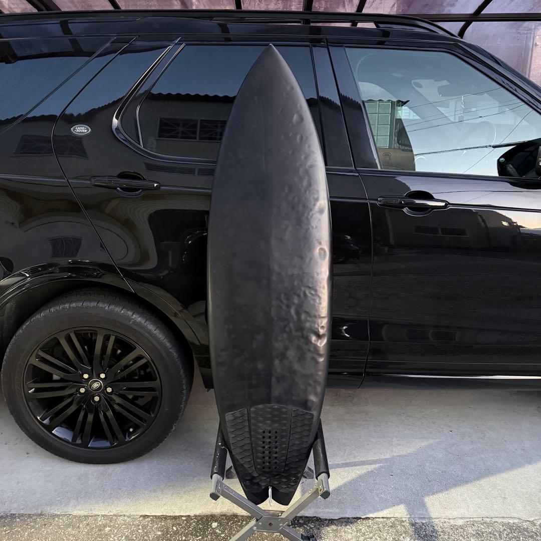 アルメリック ブラックペイント ショートボード 5'6 PU FCSフィン付属