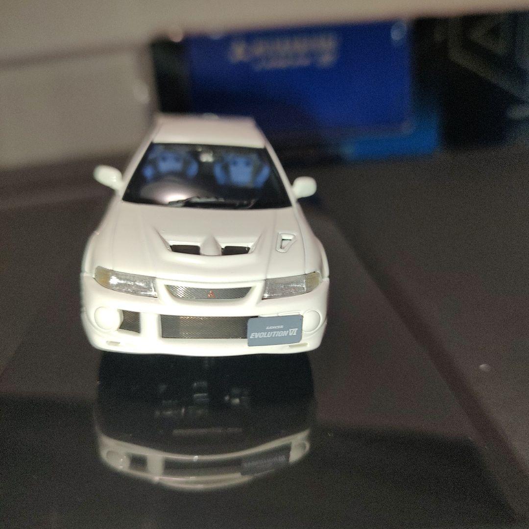 オートアート 1/43 三菱 ランサーエボリューション Ⅵ ホワイト