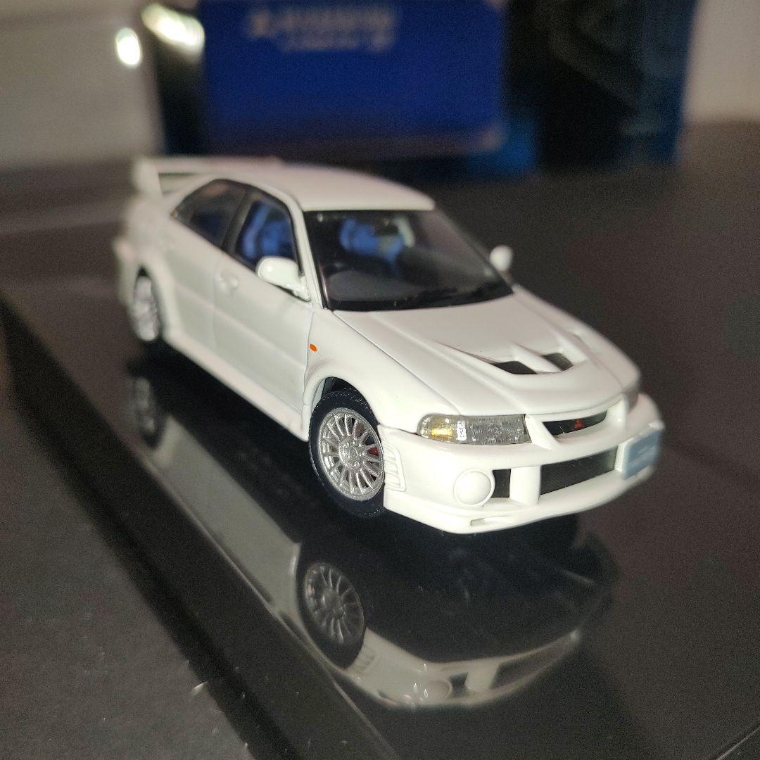 オートアート 1/43 三菱 ランサーエボリューション Ⅵ ホワイト