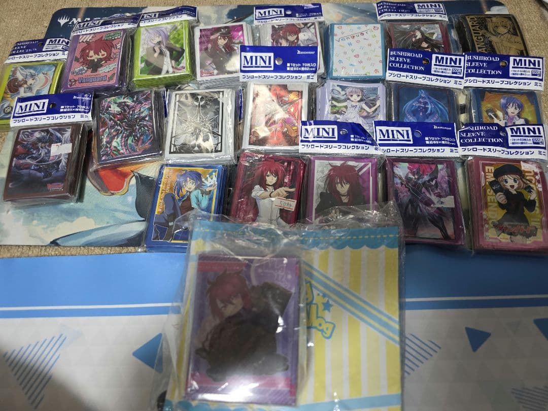 ヴァンガード未開封スリーブセットパワーカウンター赤※一部開封済有