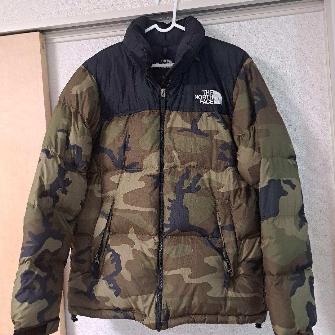 THE NORTH FACE ダウンジャケット カモフラージュ