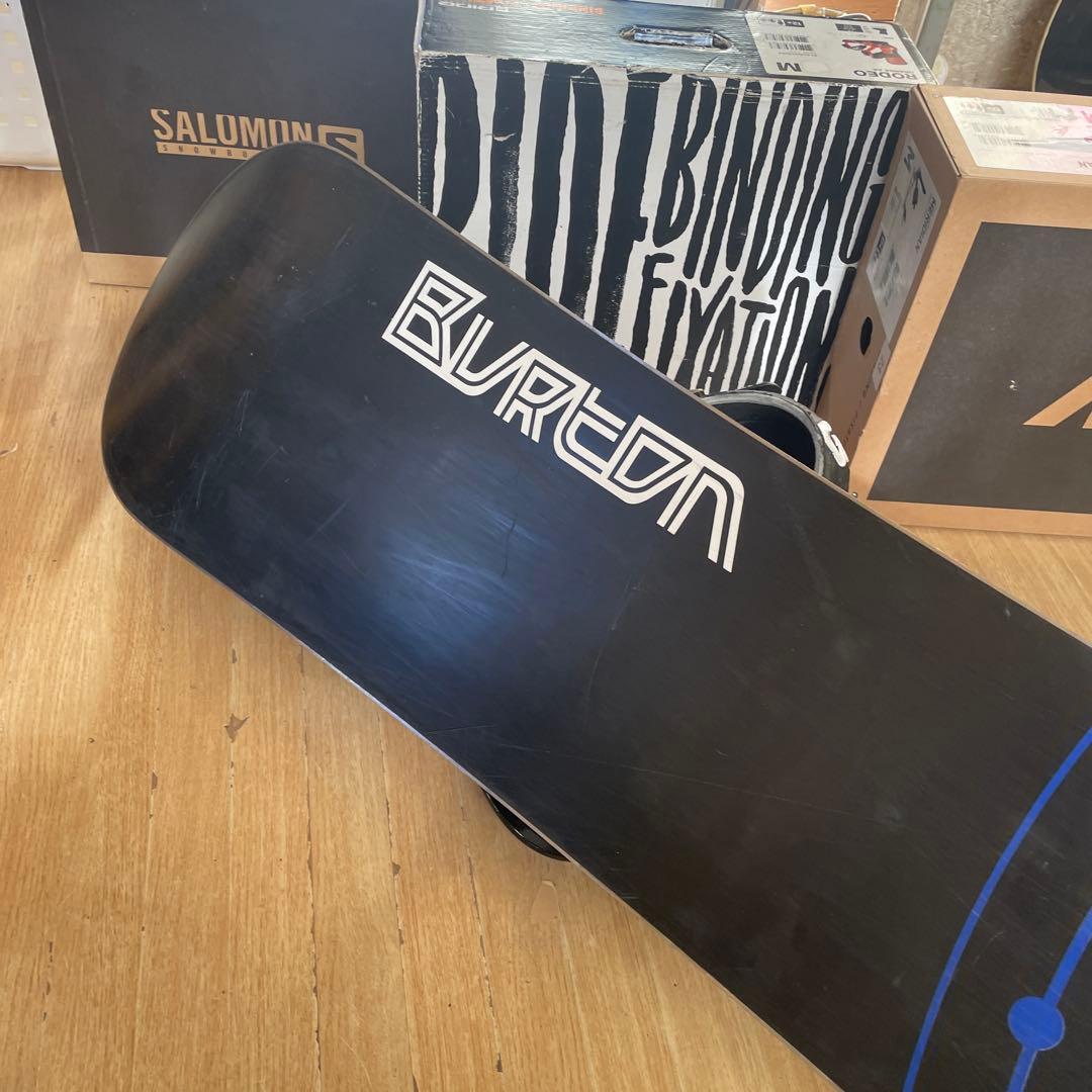 BURTON　バートンスノーボードセット　CUSTOMバインディング付