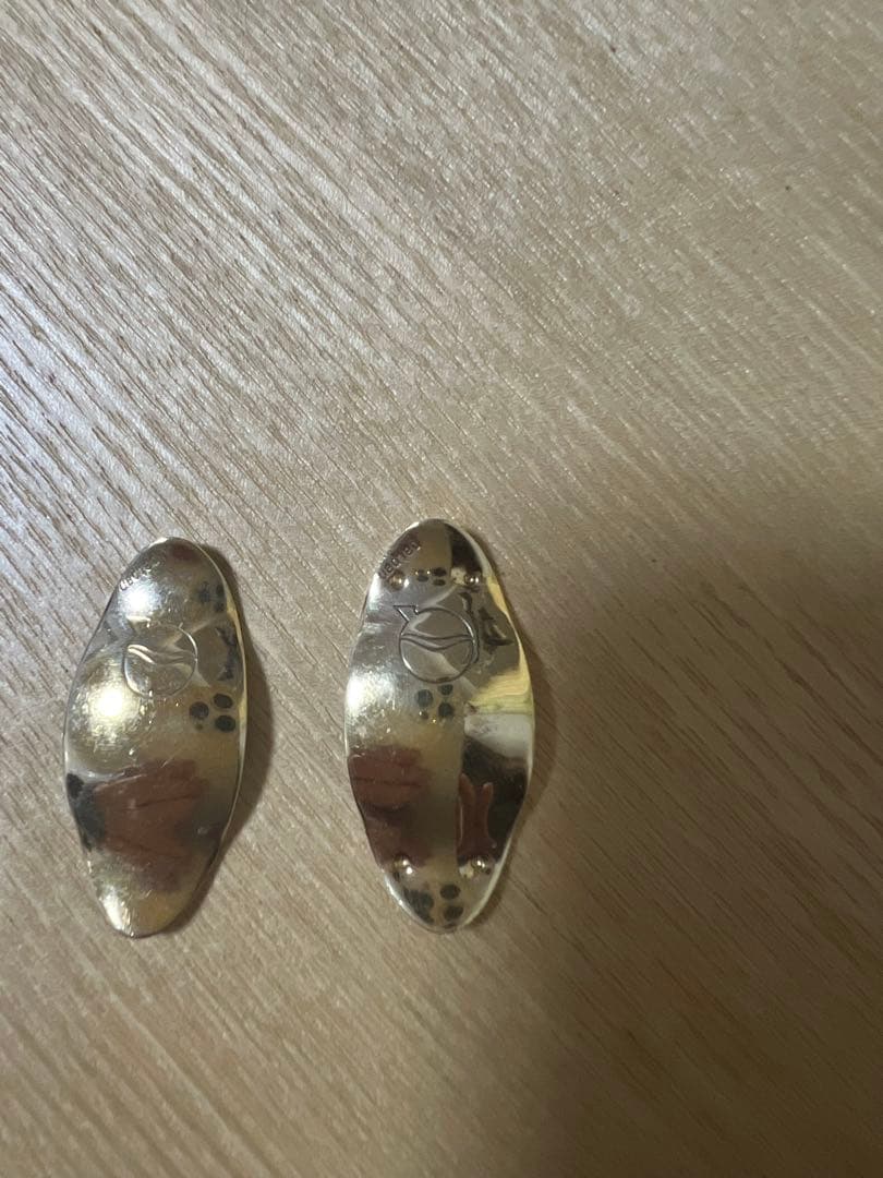 リーフレック33ミリ　ソリッドシルバー×ゴールドプレート