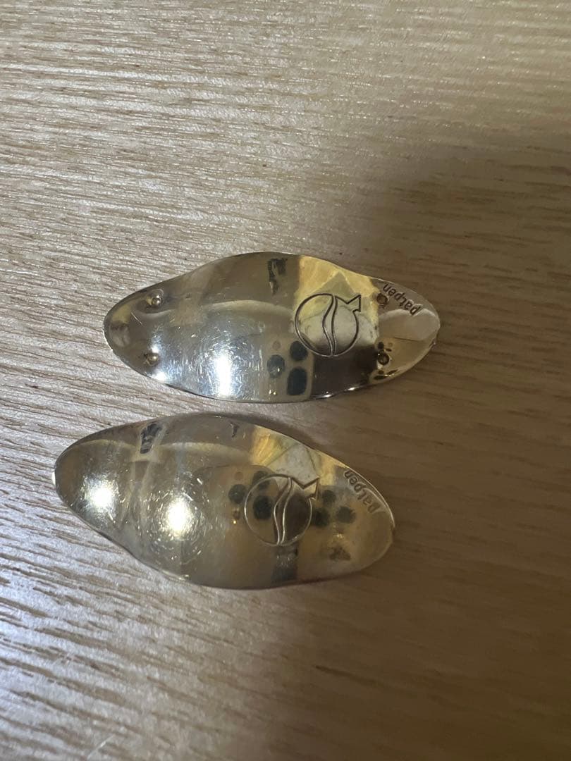 リーフレック33ミリ　ソリッドシルバー×ゴールドプレート