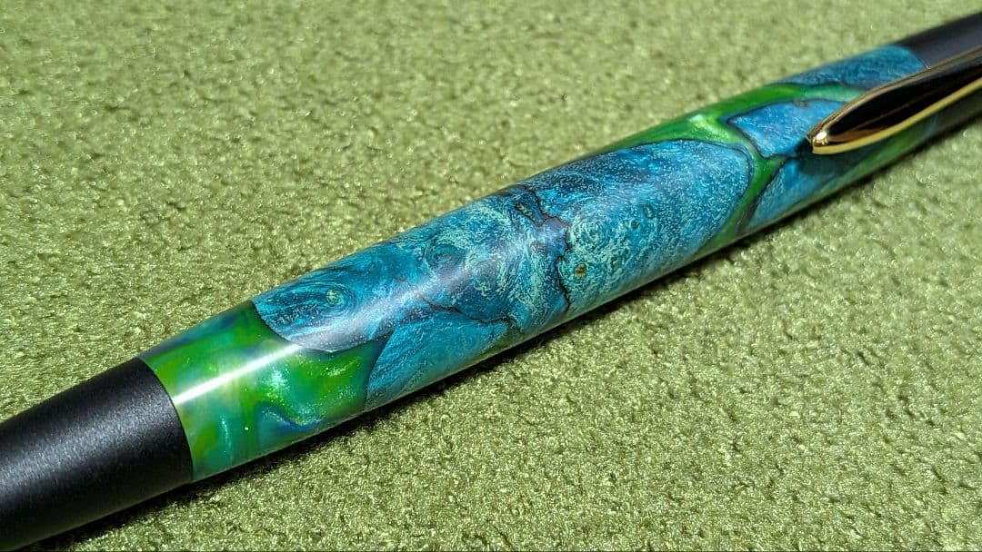 あけぼの工房　スタビライズドウッド×レジン　シャープペンシル