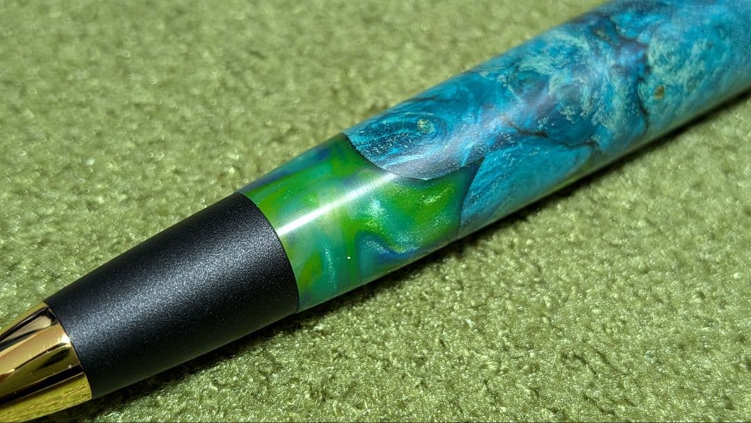 あけぼの工房　スタビライズドウッド×レジン　シャープペンシル