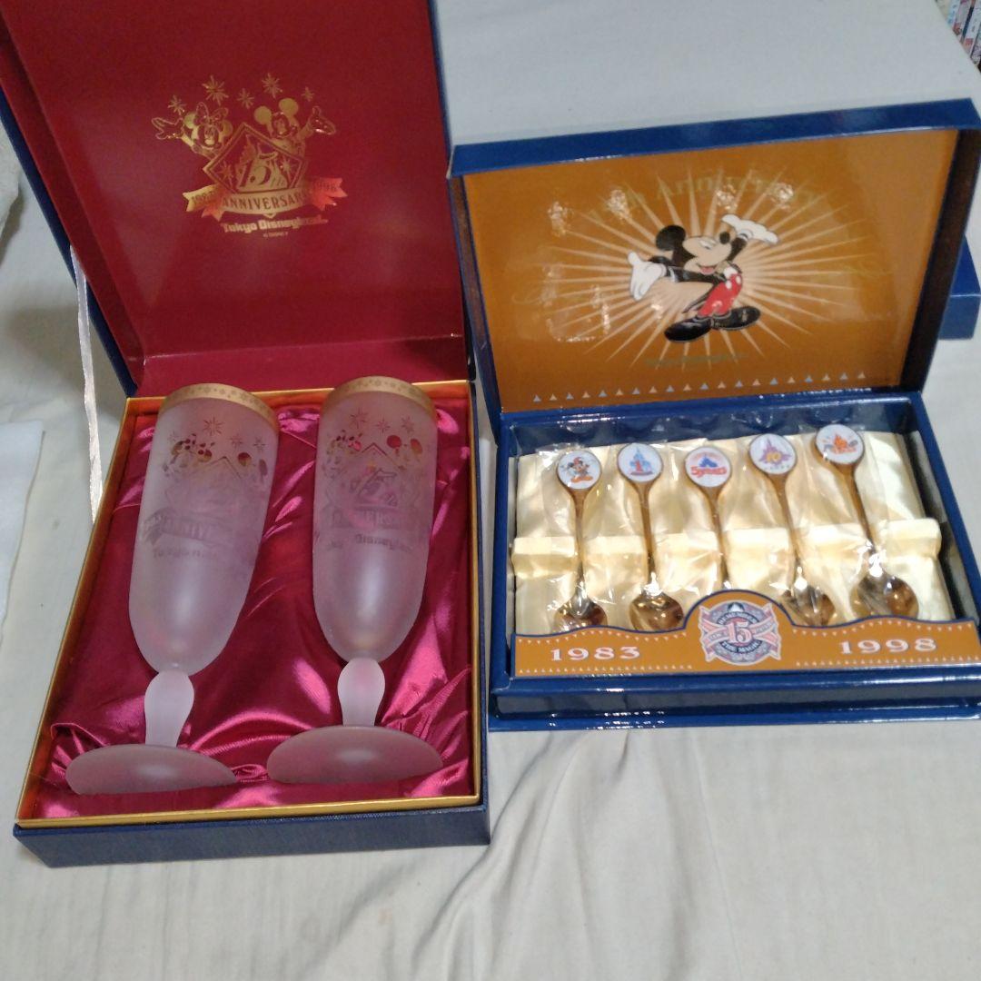 ディズニーランド 15周年　グラス　ティースプーン