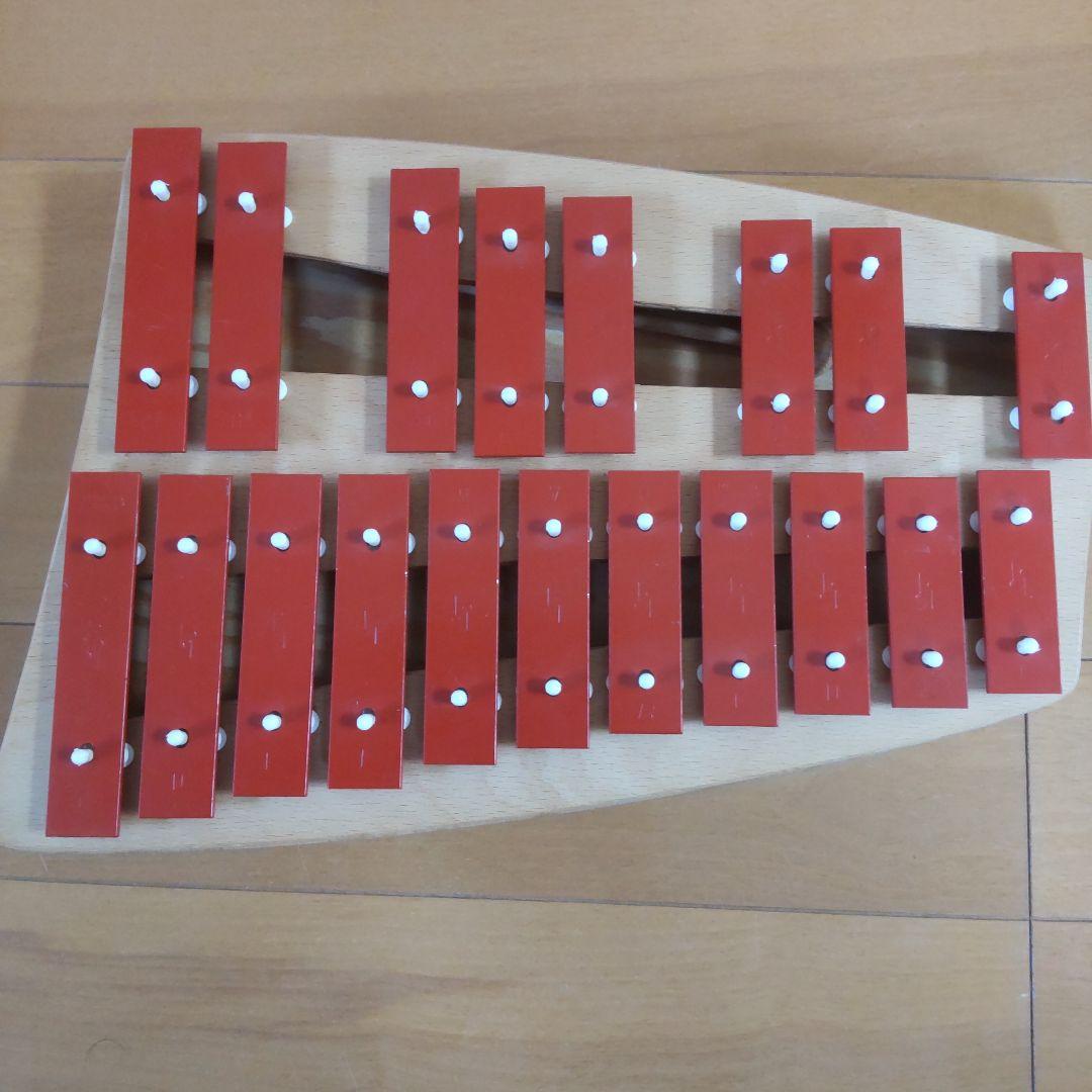 SONOR NG 30 鉄琴 赤