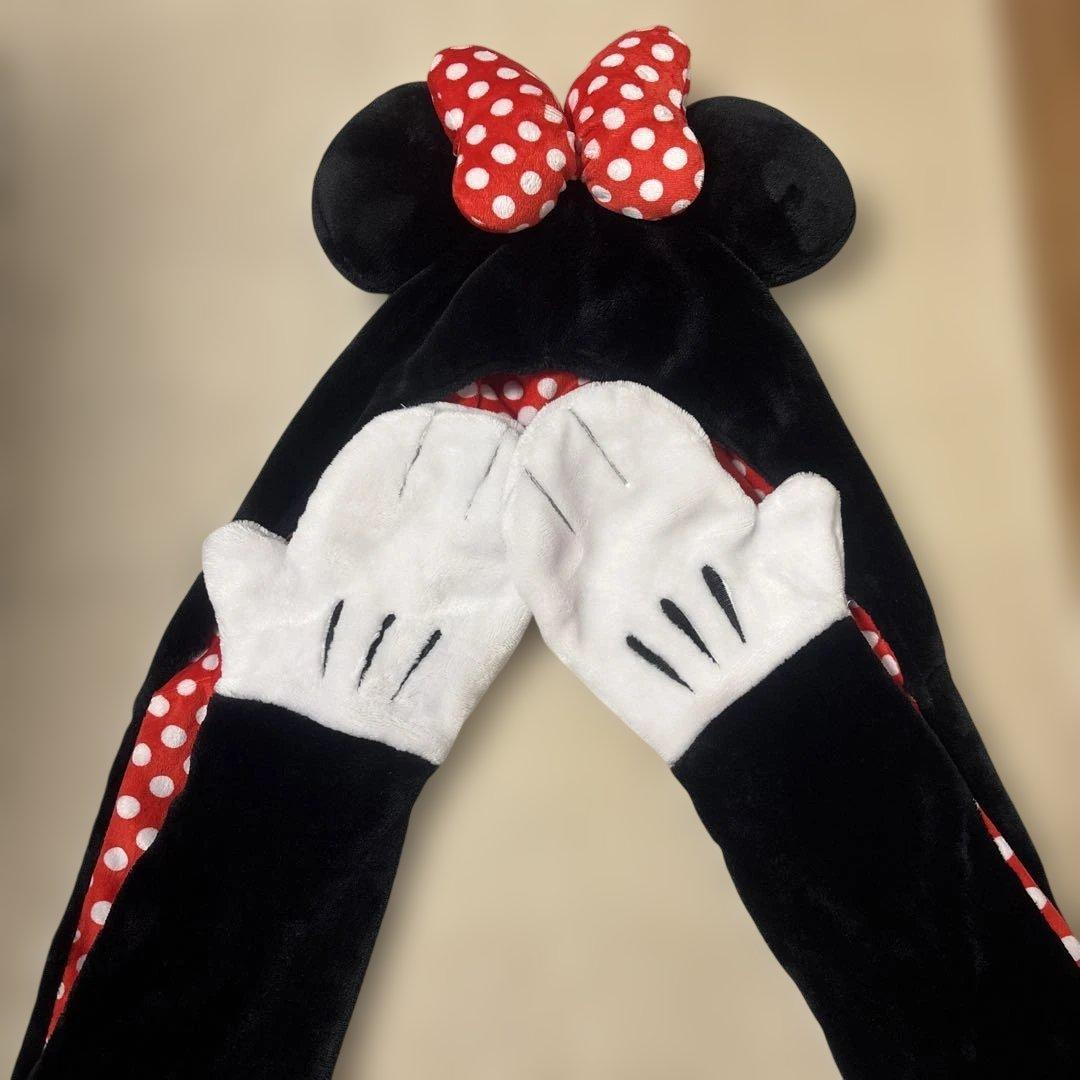 ミニーちゃん マフラーキキャップ ファンキャップ