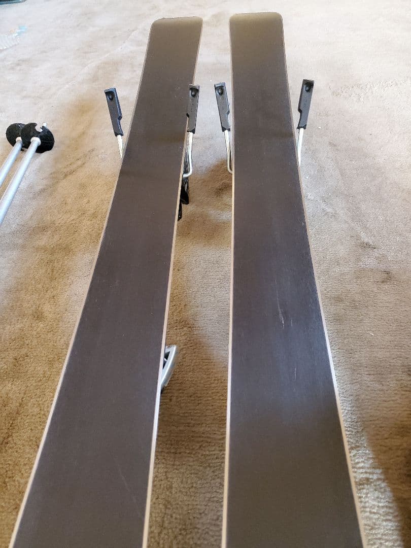 【美品】ATOMICミドルカービングスキー☆ブーツ25cm☆ロシニョールストック