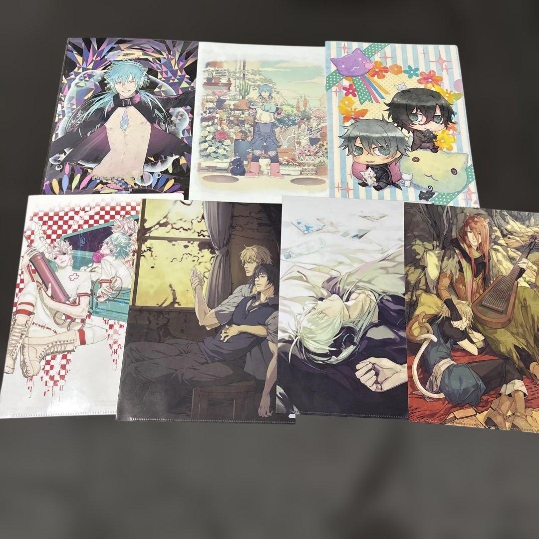 Nitro+CHiRAL 咎狗の血 蒼葉 など クリアファイル 10枚セット