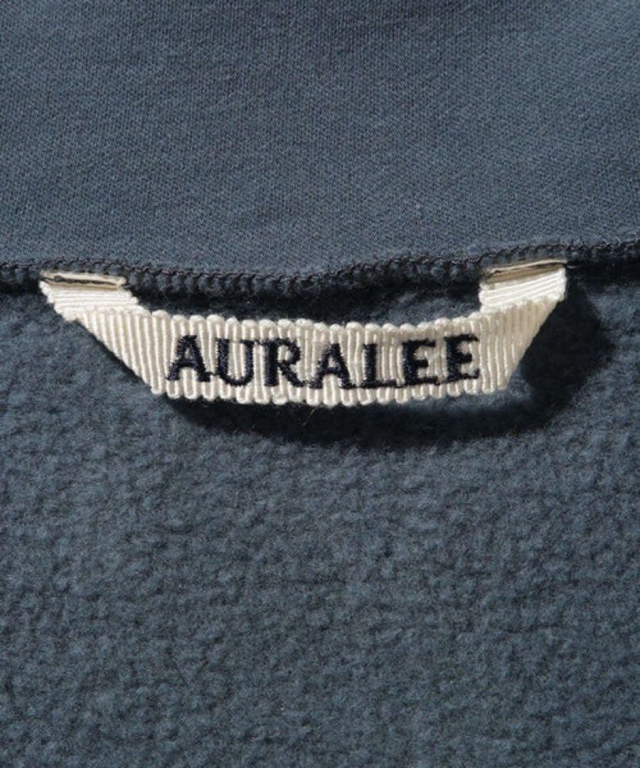 トップス AURALEE / ELASTIC HIGH GAUGE SWEAT ZIP