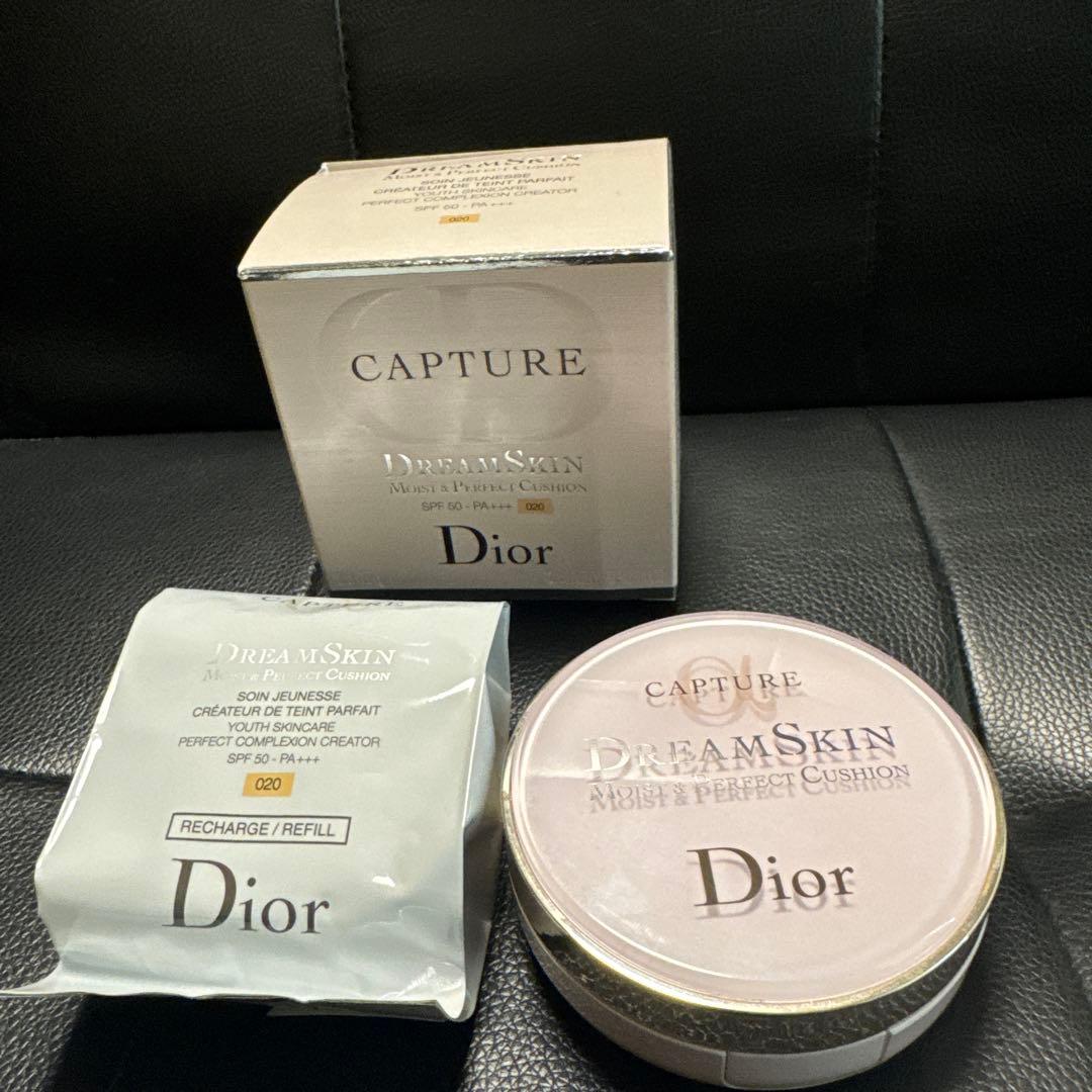 ディオールカプチュールドリームスキンモイストクッションファンデとレフィル