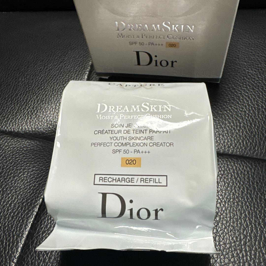 ディオールカプチュールドリームスキンモイストクッションファンデとレフィル