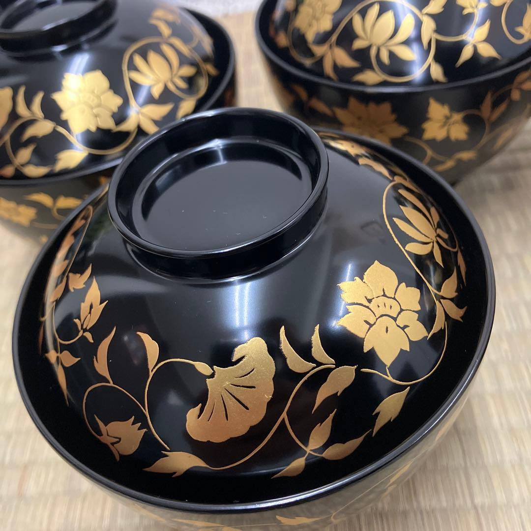 本漆仕上げお吸い物椀(乙造作)