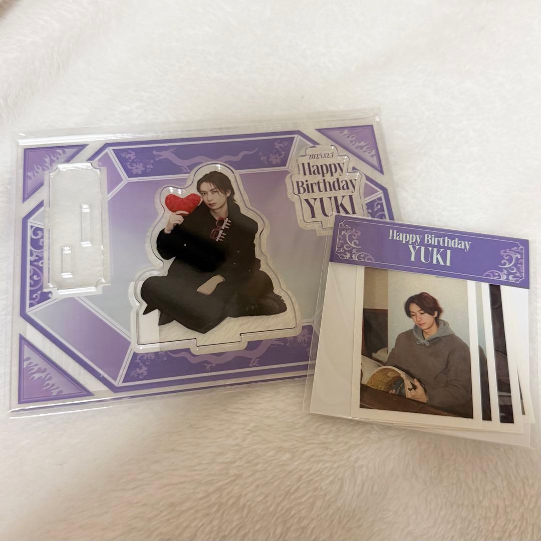 龍宮城 冨田侑暉 Birthday アクスタ ステッカー 生写真