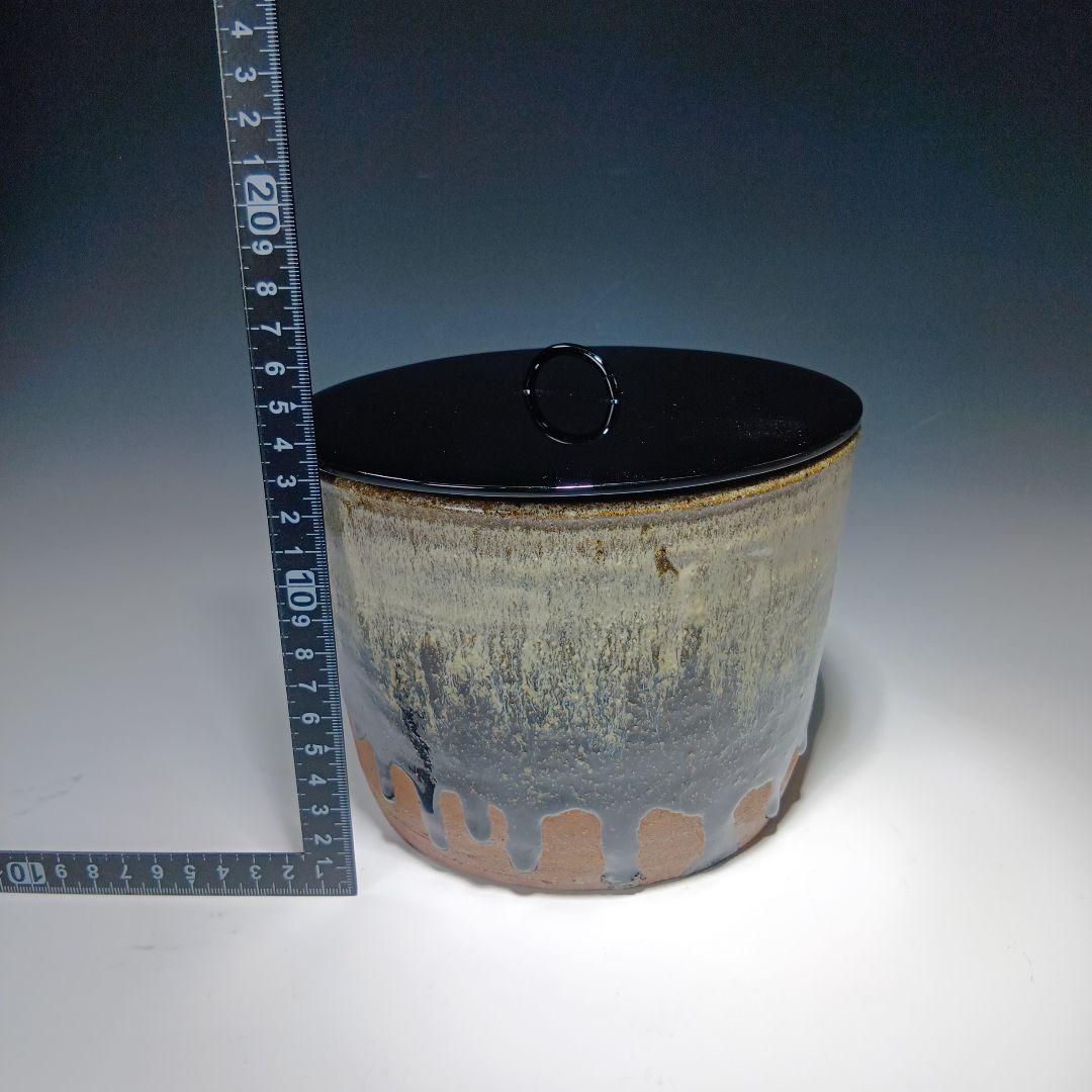 茶道具　(13代)太郎右衛門窯　朝鮮唐津水指　共箱　美品