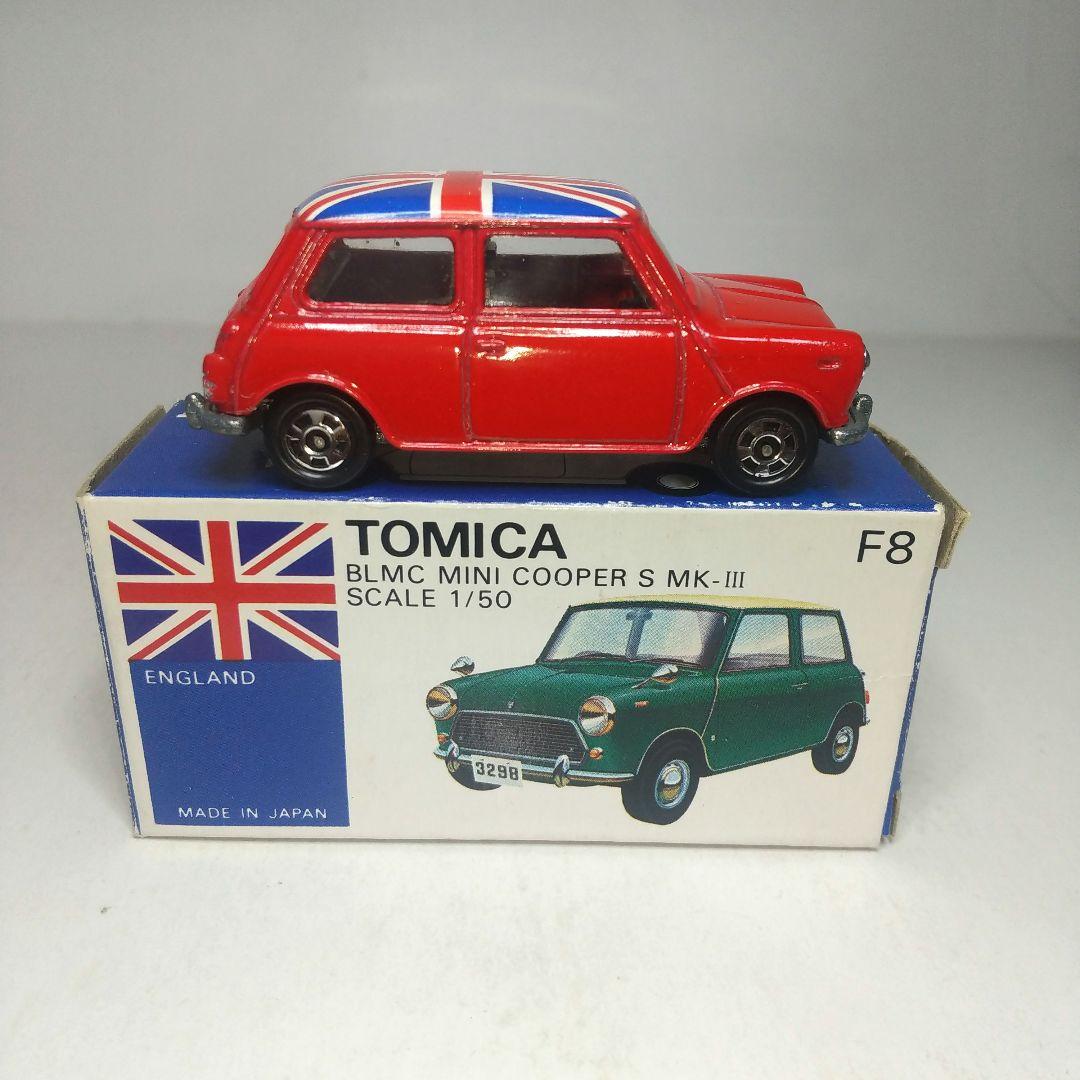 (3831)トミカ 青箱 日本製 BLMC ミニクーパー S マークⅢ