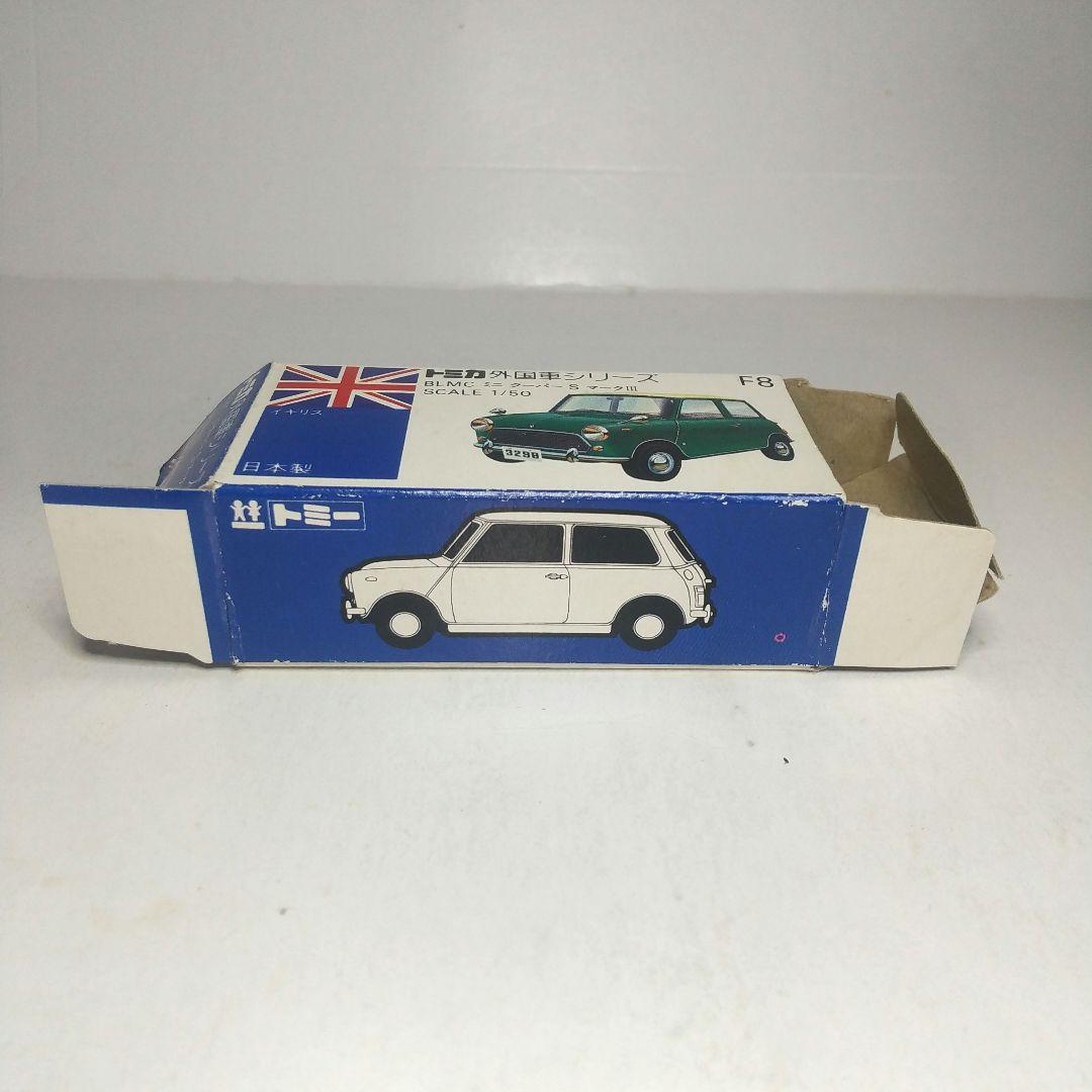 (3831)トミカ 青箱 日本製 BLMC ミニクーパー S マークⅢ