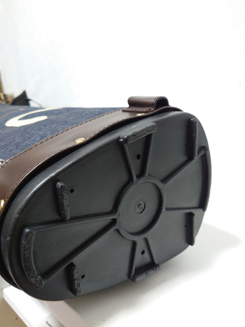 極上極美品✨EVISU＆GOLF デニム キャディバッグ フード一体型初期モデル