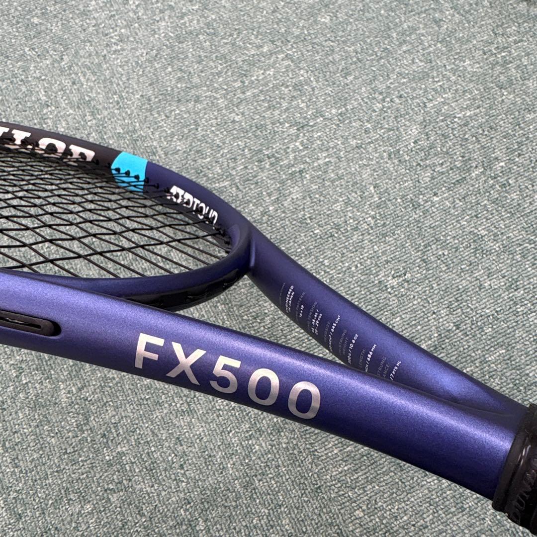 送料無料 極美品 テニスラケット DUNLOP FX500 G1