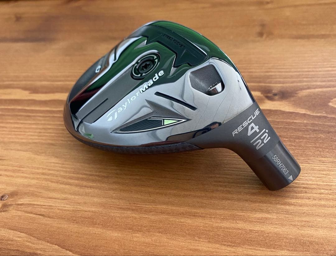 【美品】テーラーメイド ゴルフ Qi35 レスキュー 4U 22° ヘッドのみ