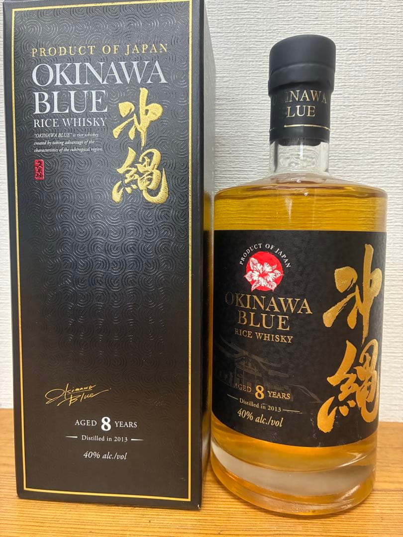 久米仙酒造　沖縄BLUE8年40度750ml