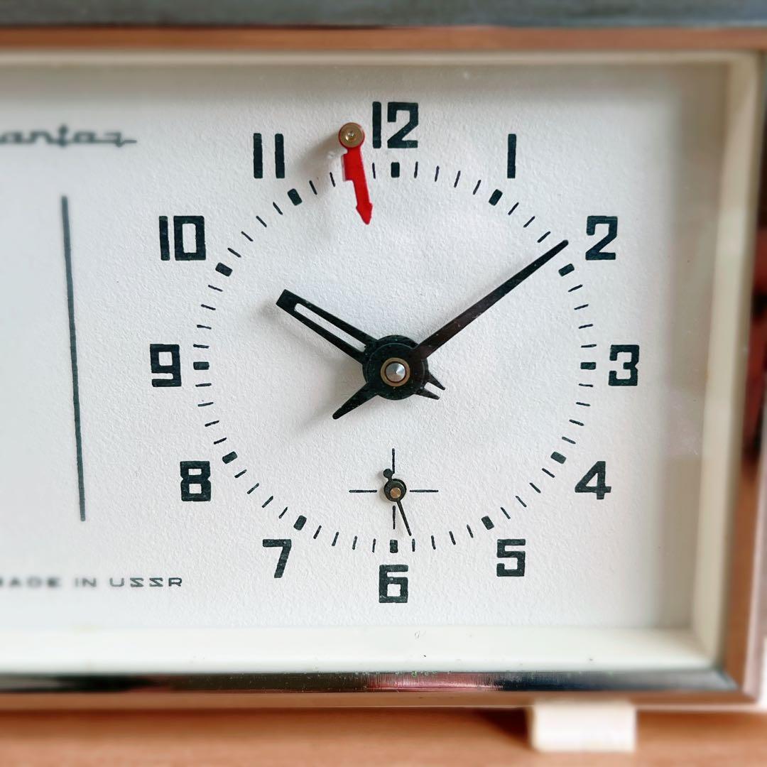 ソビエト　ヴィンテージ　チェスクロック【動作良好】