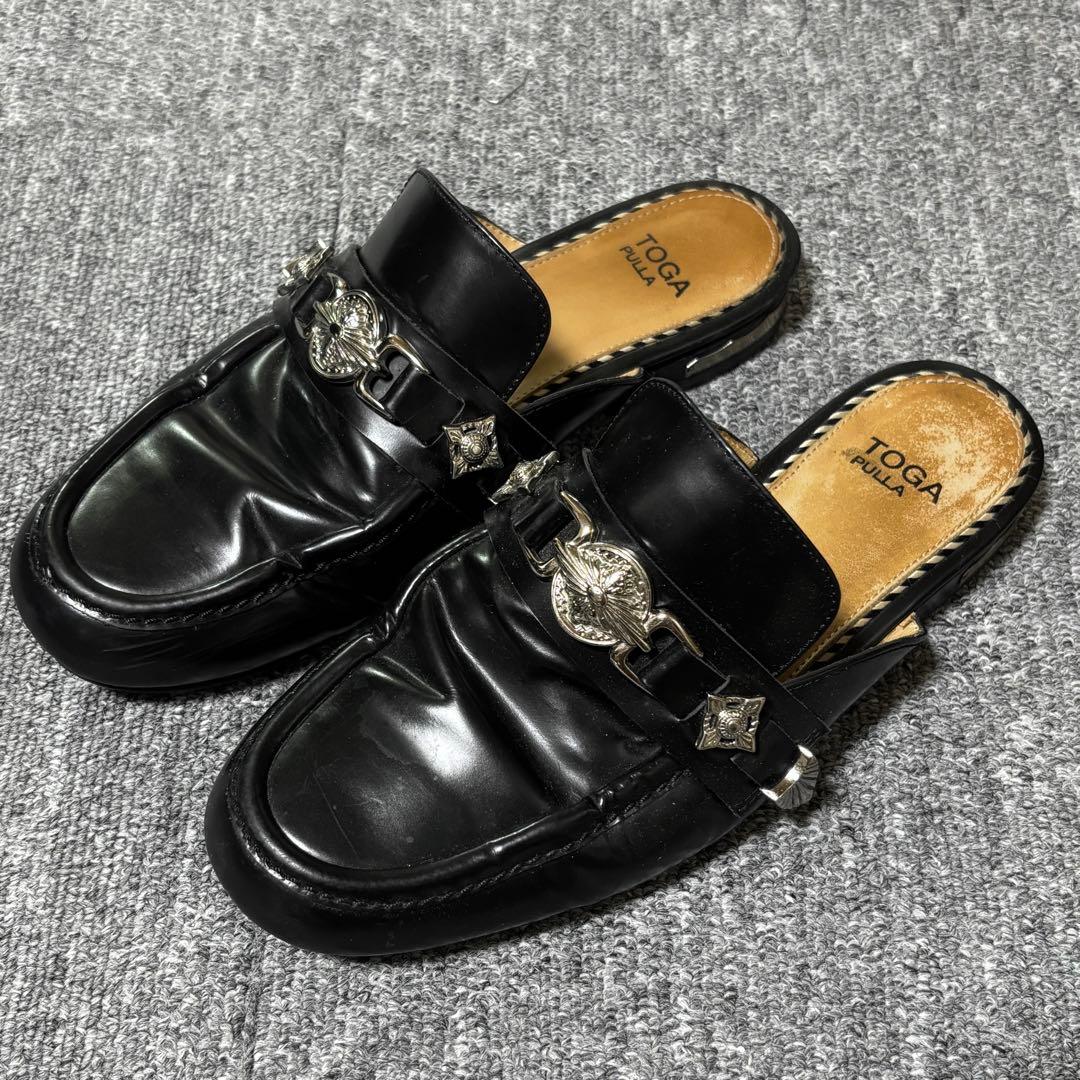 TOGA PULLA トーガプルラ ミュール ローファー　 37 1/2