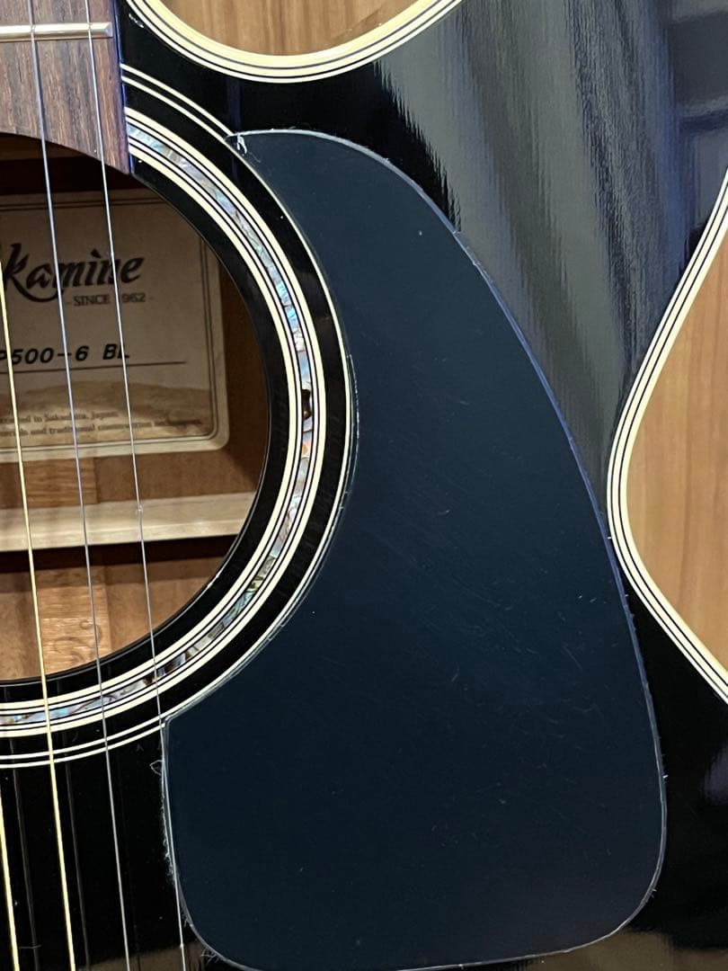 タカミネTDP500ー6BLシングルヘッド 長渕剛さんモデル限定品