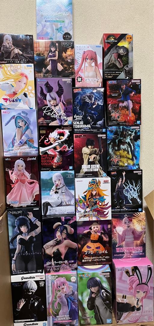 [箱凹み、破れあり] プライズフィギュアまとめ売り　25体　②