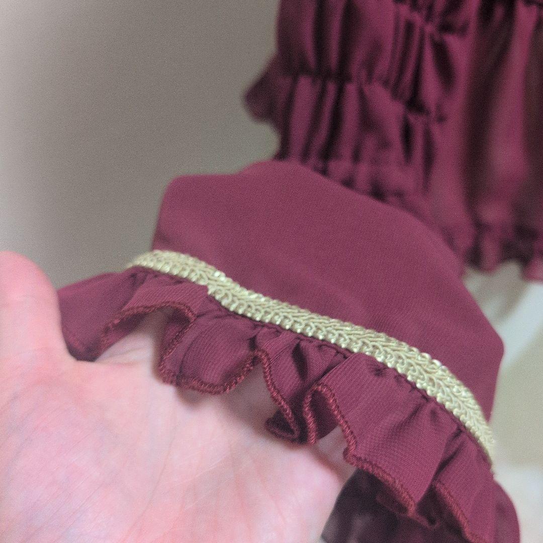 チェリー柄ロリータ服 5点セット　メタモルフォーゼ