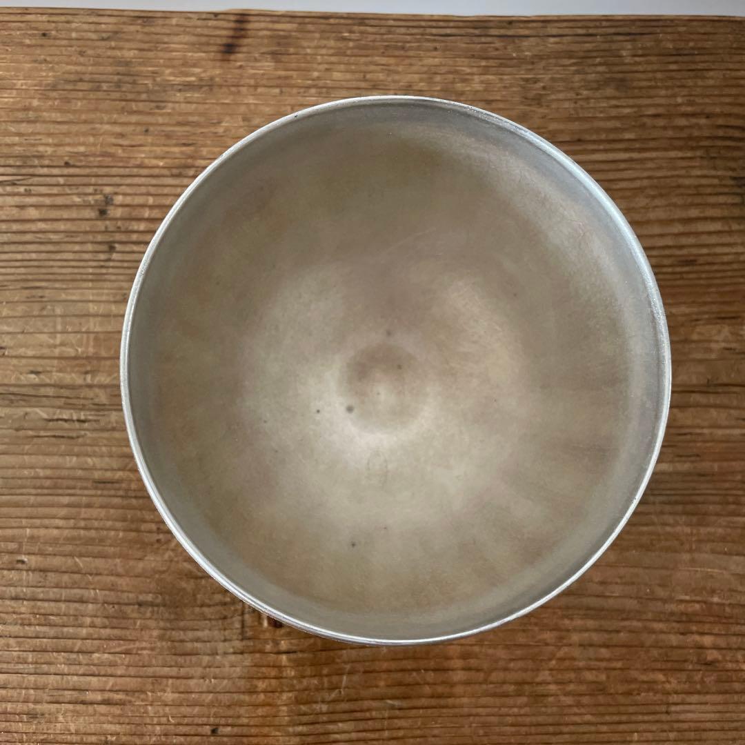 青木良太　椀　陶芸　銀仕上げ