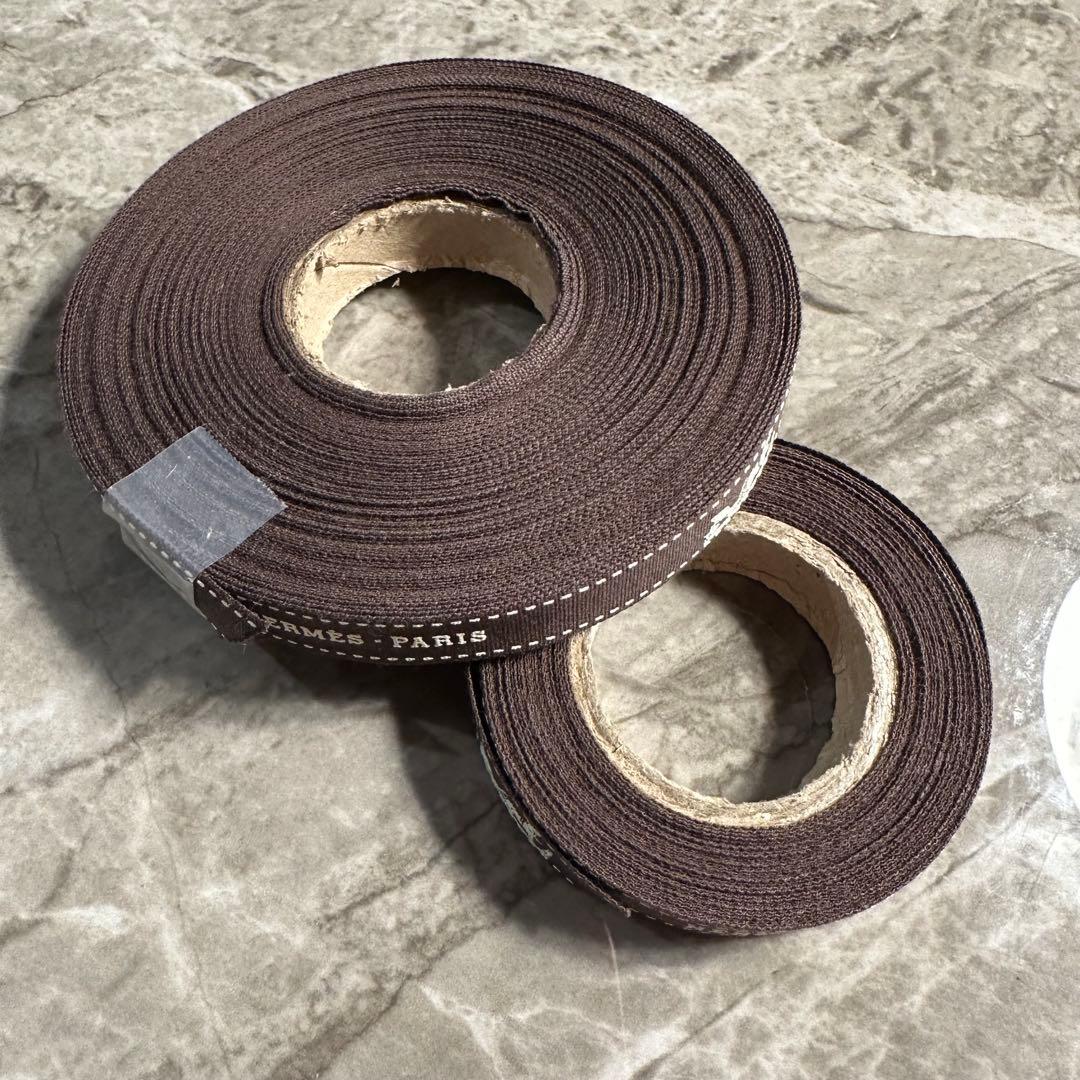 【新品未使用】エルメス　リボンロール　2個セット