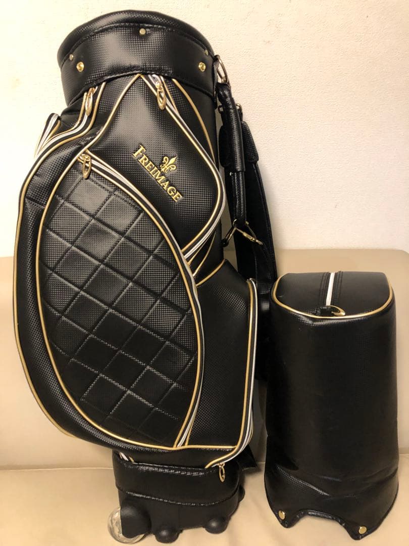 【送料込み】超希少　Freimage フリメージェ キャリー付　ゴルフバッグ