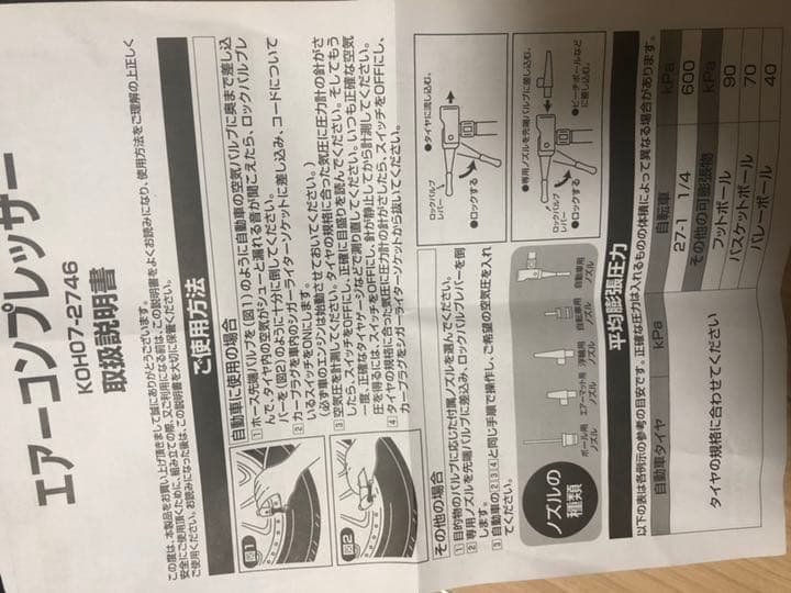 メンテナンス AIR COMPRESSOR