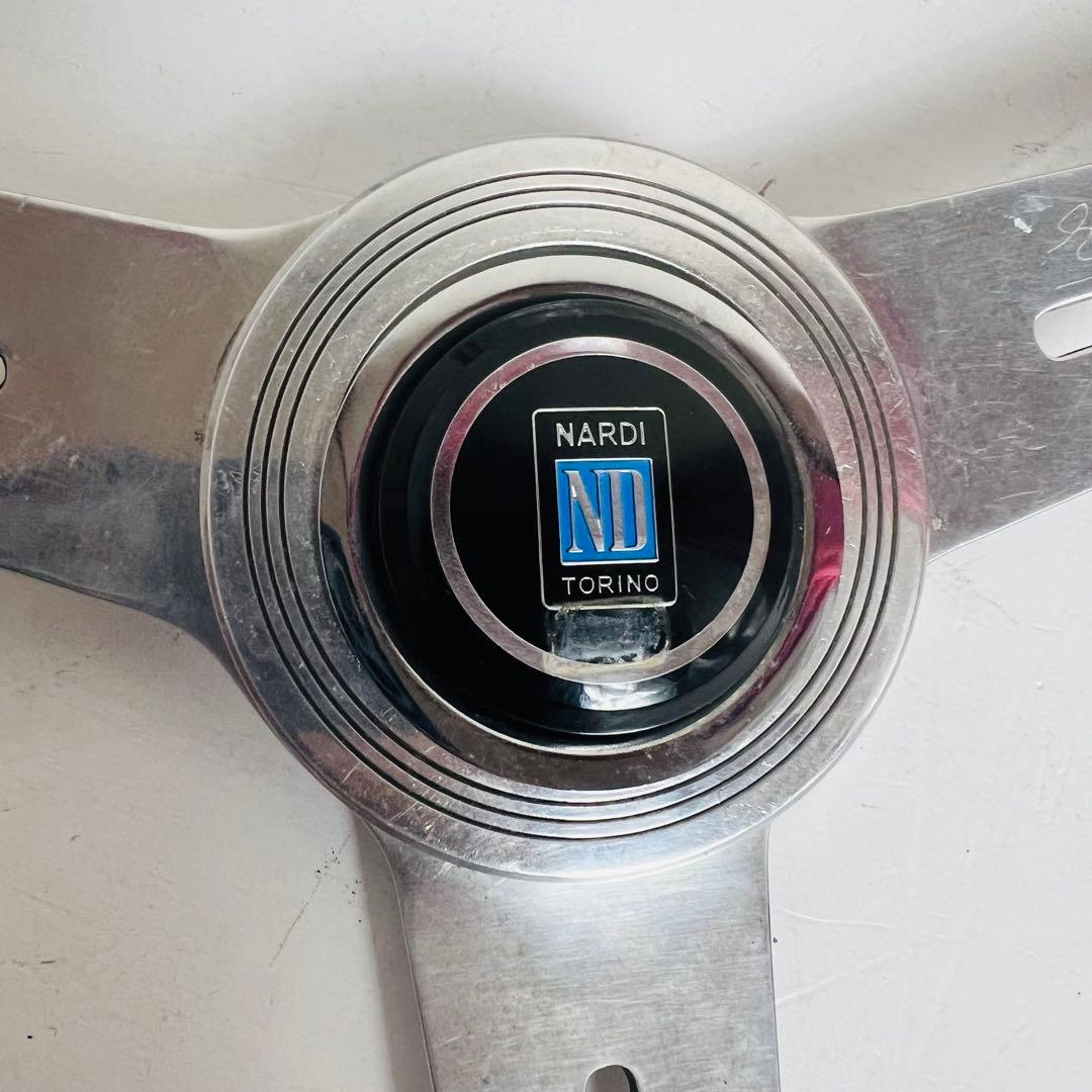 当時物 ナルディ ウッド　36.5 ホーンボタン　ホーンリング　ボルトセット