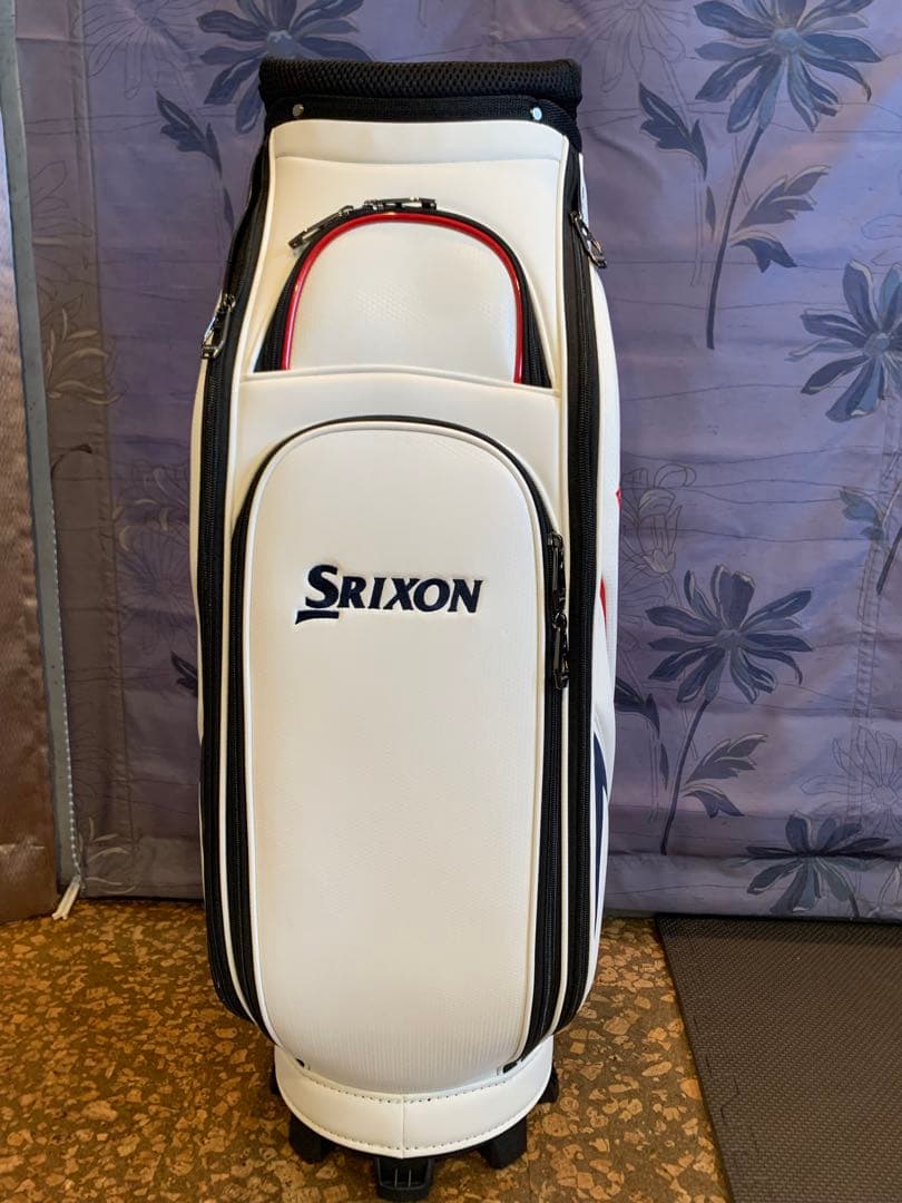 ※PIKO※【新品未使用】Srixon キャディバッグ ホワイト