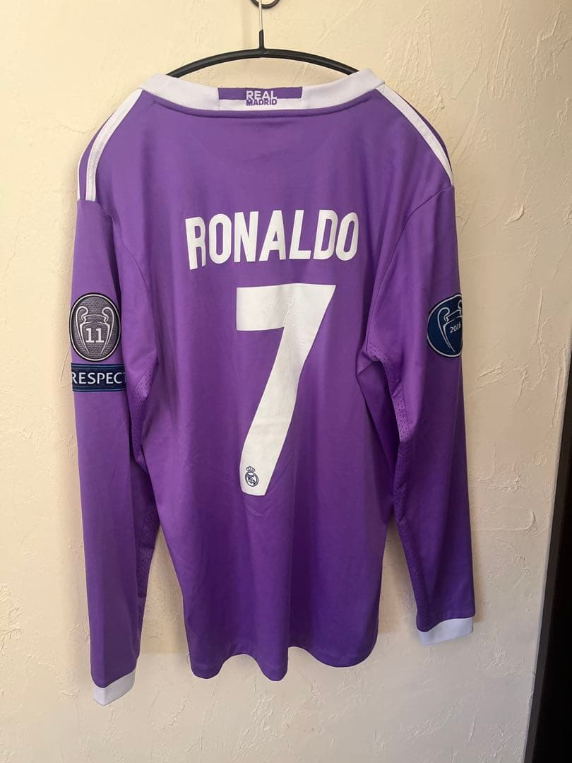 レアルマドリード　16-17 ロナウド　ユニフォーム　決勝　正規品