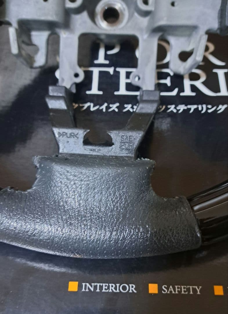 スズキパレットMK21　日産ルークスML21　シルクブレイズ　ハンドル