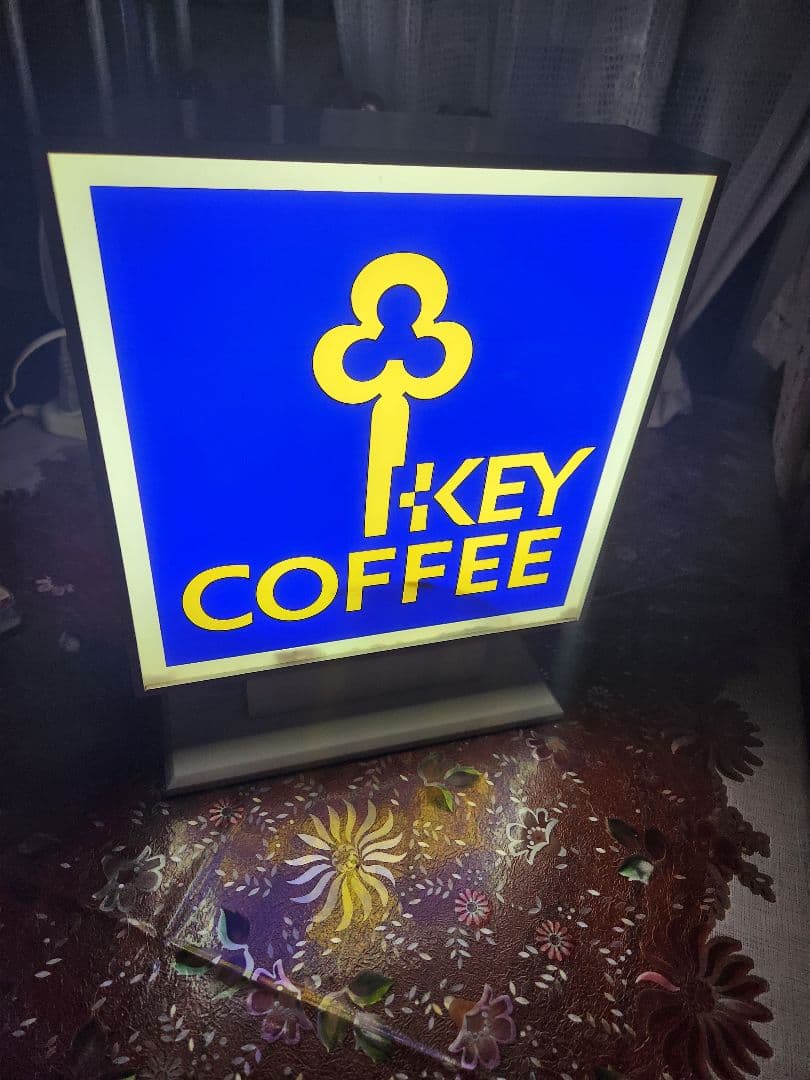 アンティーク KEY COFFEE ロゴサイン レトロ