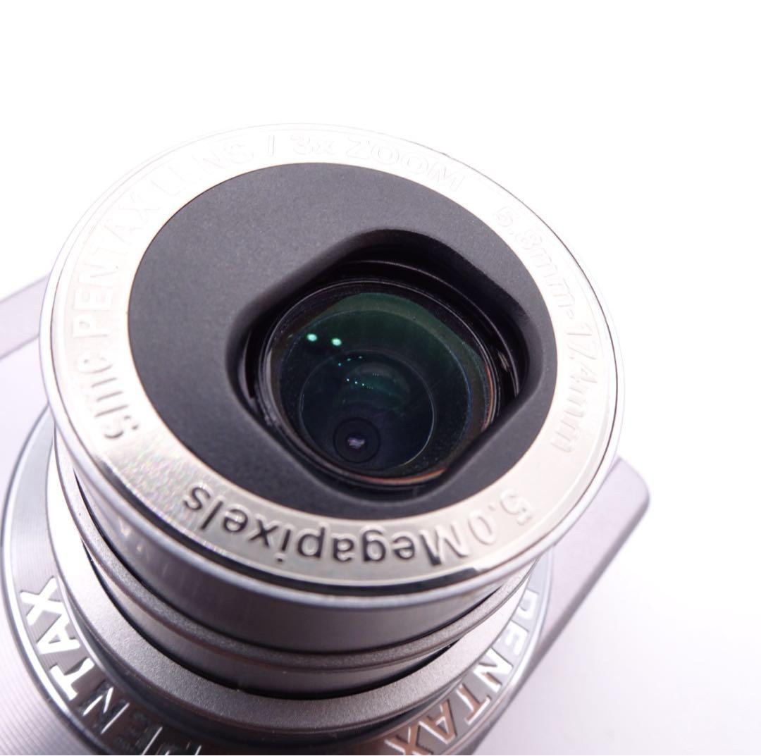 【完動美品】 PENTAX Optio S5i コンパクトデジタルカメラ