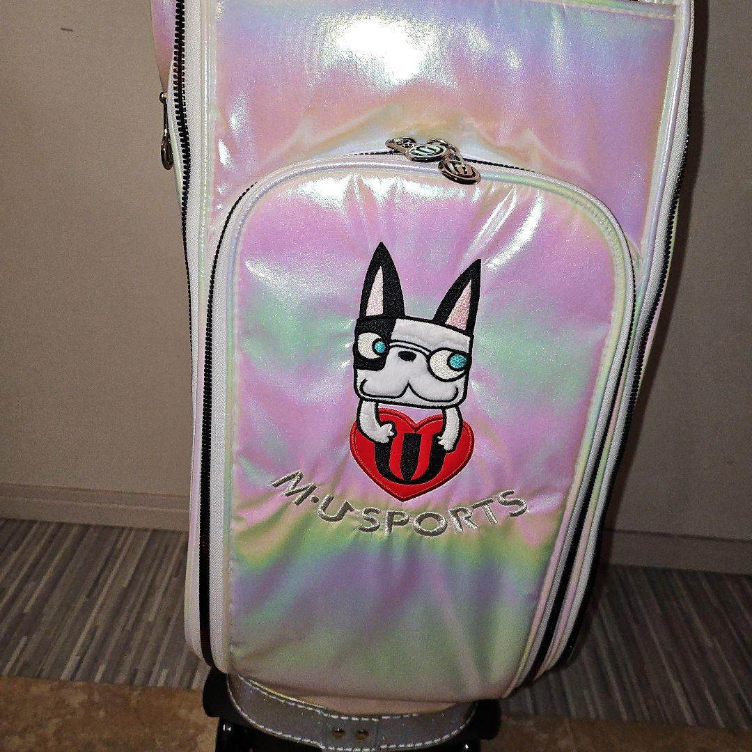 新品 未使用品 MUスポーツ キャディバッグ ローリングソール オーロラ