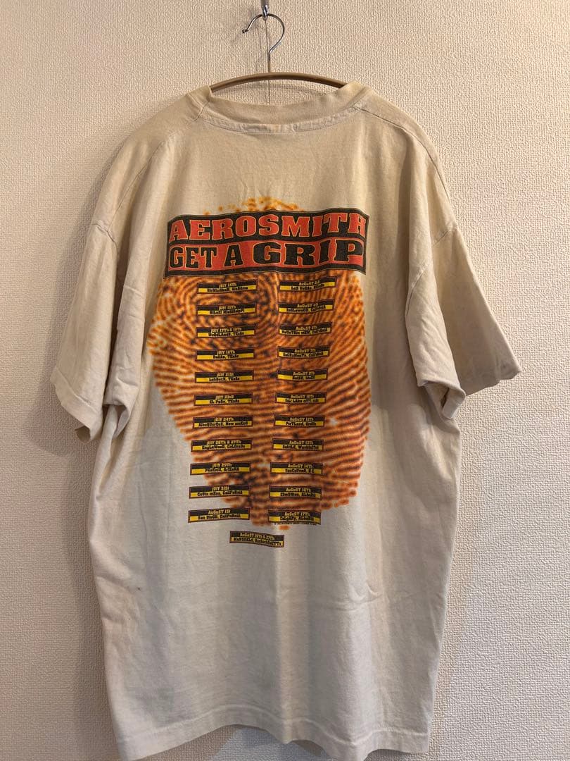 90s Aerosmith \"Get A Grip\" 1993 USツアーT