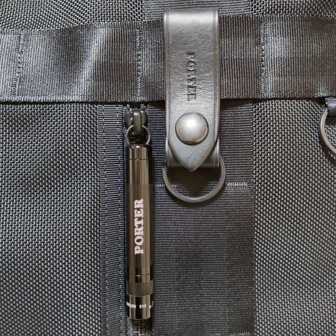 美品】PORTER　ヒート　3WAY　ブリーフケース　2層　マグライト付　現行品
