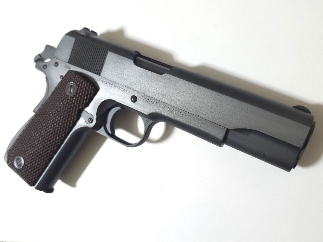 WA M1911A1 ミリタリー ブラスト&サイドポリッシユ コルトガバメント