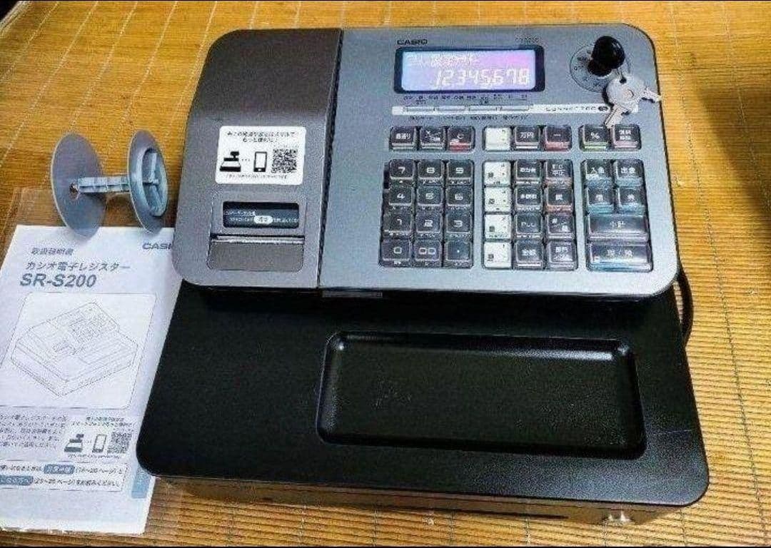 カシオレジスター　SR-S200　最新機種　スマホで設定売上管理　680008