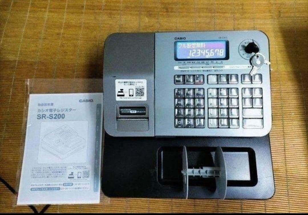 カシオレジスター　SR-S200　最新機種　スマホで設定売上管理　680008